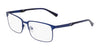 Marchon NYC 2036 Eyeglasses | Size 55 / Matte Navy