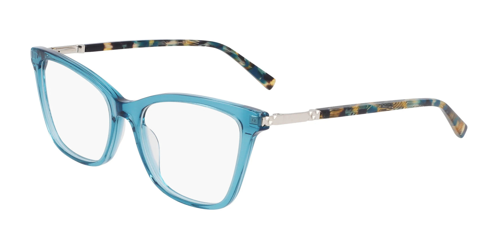 Marchon NYC 5040 Eyeglasses Aqua Crystal Marchon NYC 5040 Eyeglasses Aqua Crystal