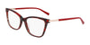 Marchon NYC 5040 Eyeglasses | Size 53 / Graphic Ruby