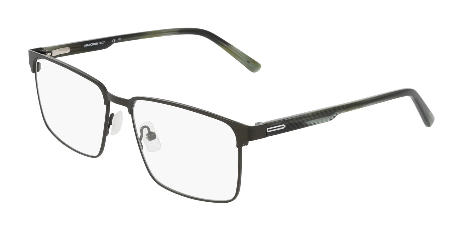 Marchon NYC 2038 Eyeglasses Matte Olive Marchon NYC 2038 Eyeglasses Matte Olive