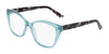 Marchon NYC 5041 Eyeglasses | Size 54 / Aqua Crystal