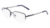 Marchon NYC M2020 Eyeglasses / Matte Navy / Size 53