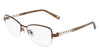 Marchon NYC M4006 Eyeglasses / Brown / Size 51