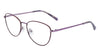 Marchon NYC M4012 Eyeglasses / Lilac / Eggplant / Size 52
