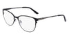 Marchon NYC M4015 Eyeglasses / Satin Black / Size 51