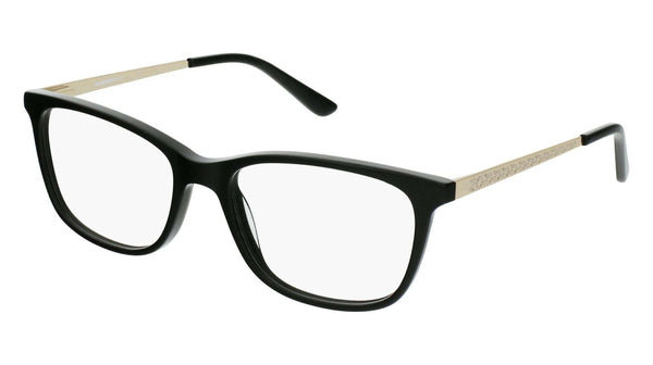 Marchon NYC M5009 Eyeglasses / Black / Gold / Size 53