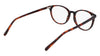 Marchon NYC M8505 Eyeglasses / Black / Horn / Size 52