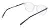 Marchon NYC M8505 Eyeglasses / Black / Horn / Size 52