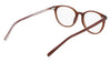 Marchon NYC M8505 Eyeglasses / Black / Horn / Size 52