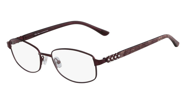 Marchon NYC TRES JOLIE 177 Eyeglasses / Burgundy / Size 50