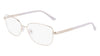 Marchon NYC TRES JOLIE 196 Eyeglasses / Gold / Size 55
