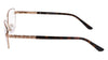 Marchon NYC TRES JOLIE 196 Eyeglasses / Brown / Size 55