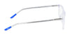 Nike 5541 Eyeglasses | Size 51 / Clear/Racer Blue