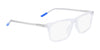 Nike 5541 Eyeglasses | Size 51 / Clear/Racer Blue