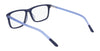 Nike 5541 Eyeglasses | Size 51 / Clear/Racer Blue