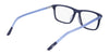 Nike 5541 Eyeglasses | Size 51 / Clear/Racer Blue