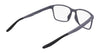 Nike 7117 Eyeglasses / Matte Black / Size 54