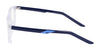 Nike 5544 Eyeglasses | Size 50 / Clear/Midnight Navy