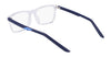 Nike 5544 Eyeglasses | Size 50 / Clear/Midnight Navy