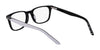 Nike 5546 Eyeglasses / Black/Pure Platinum / Size 47