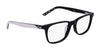 Nike 5546 Eyeglasses / Black/Pure Platinum / Size 47
