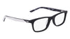 Nike 5547 Eyeglasses / Black / Wolf Grey / Size 46