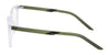 Nike 7259 Eyeglasses | Size 53 / Clear/Matte Rough Green