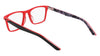 Nike 5548 Eyeglasses | Size 46 / Black / University Red
