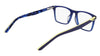 Nike 5548 Eyeglasses | Size 46 / Black / University Red