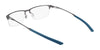 Nike 6064 Eyeglasses | Size 56 / Satin Black/Dark Grey