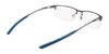 Nike 6064 Eyeglasses | Size 56 / Satin Black/Dark Grey