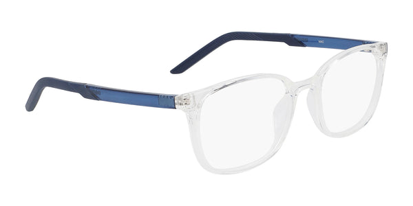 Nike 7270 Eyeglasses | Size 52 / Clear/Mystic Navy