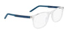 Nike 7271 Eyeglasses | Size 53 / Clear/Space Blue