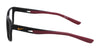 Nike 7014 Eyeglasses / Matte Black/Dark Grey / Size 53