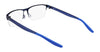 Nike 8153 Eyeglasses | Size 55 / Satin Black/Matte Black