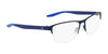 Nike 8153 Eyeglasses | Size 55 / Satin Black/Matte Black