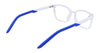 Nike 5036 Eyeglasses | Size 47 / Black/Clear Jade