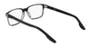 Nike 7160 Eyeglasses | Size 55 / Black/Crystal Clear