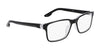 Nike 7160 Eyeglasses | Size 55 / Black/Crystal Clear