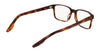 Nike 7160 Eyeglasses | Size 55 / Black/Crystal Clear