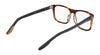 Nike 7163 Eyeglasses | Size 55 / Black/Crystal Clear