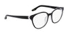 Nike 7164 Eyeglasses | Size 52 / Black/Crystal Clear
