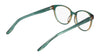 Nike 7164 Eyeglasses | Size 52 / Black/Crystal Clear