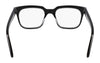 Nike 7167 Eyeglasses | Size 49 / Black/Crystal Clear