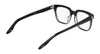 Nike 7167 Eyeglasses | Size 49 / Black/Crystal Clear