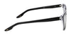 Nike 7167 Eyeglasses | Size 49 / Black/Crystal Clear
