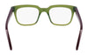 Nike 7167 Eyeglasses | Size 49 / Black/Crystal Clear