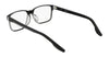 Nike 7160LB Eyeglasses | Size 56 / Black/Crystal Clear