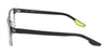 Nike 7160LB Eyeglasses | Size 56 / Black/Crystal Clear