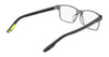 Nike 7160LB Eyeglasses | Size 56 / Black/Crystal Clear